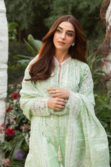 Design 7B | 3Pc Unstitched Suit Luxury Lawn By Sobia Nazir