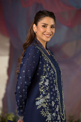 Design 8A | 3Pc Unstitched Suit Luxury Lawn By Sobia Nazir