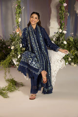 Design 8A | 3Pc Unstitched Suit Luxury Lawn By Sobia Nazir