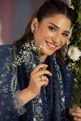 Design 8A | 3Pc Unstitched Suit Luxury Lawn By Sobia Nazir