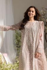 Design 9A | 3Pc Unstitched Suit Luxury Lawn By Sobia Nazir