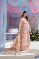 3-PC Unstitched Embroidered Luxury Lawn By Sobia Nazir | L25-9B