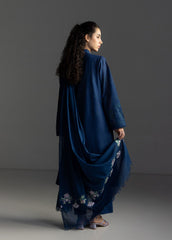 3-PC Unstitched Emroidered Lawn Coco By Zara Shahjahan | LIORA-8A