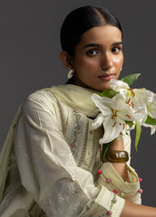 3-PC Unstitched Emroidered Lawn Coco By Zara Shahjahan | LIORA-8B