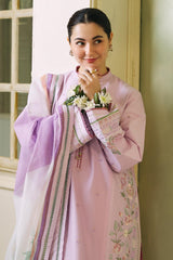 LAYLA-5A | 3Piece Unstitched Coco Lawn By Zara Shahjahan