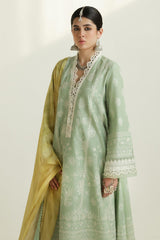 MAHI 1B | 3PC Unstitched Summer Lawn By Zara Shahjahan