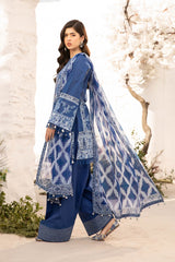 Unstitched 3-PC Printed Lawn Suit M basic By Maria B | MB-CUS25-703B