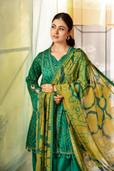 Unstitched 3-PC Printed Lawn Suit M basic By Maria B | MB-CUS25-704A