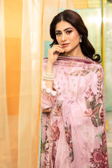 Unstitched 3-PC Printed Lawn Suit M basic By Maria B | MB-CUS25-705B