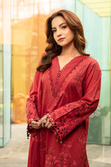 Unstitched 3-PC Printed Lawn Suit M basic By Maria B | MB-CUS25-706A