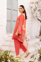 Unstitched 3-PC Printed Lawn Suit M basic By Maria B | MB-CUS25-707B