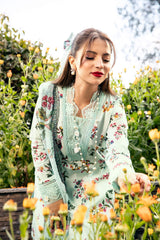 Unstitched 3-PC Printed Lawn Suit M basic By Maria B | MB-CUS25-709B