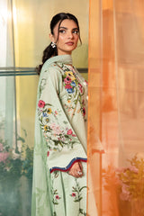 Unstitched 3-PC Printed Lawn Suit M basic By Maria B | MB-CUS25-712B