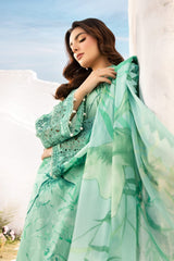 Unstitched 3-PC Printed Lawn Suit M basic By Maria B | MB-CUS25-713A