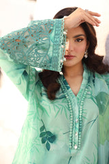 Unstitched 3-PC Printed Lawn Suit M basic By Maria B | MB-CUS25-713A