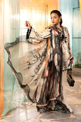 Unstitched 3-PC Printed Lawn Suit M basic By Maria B | MB-CUS25-713B