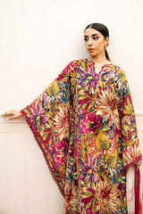 3-PC Unsititched Embroidered Lawn By Mbasics | MB-CUS25-903B