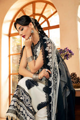 3-PC Unsititched Embroidered Lawn By Mbasics | MB-CUS25-911B
