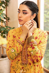 3-PC Unsititched Embroidered Lawn By Mbasics | MB-CUS25-912A
