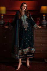 CVT4-07 | 3Pc Unstitched Premium Velvet Suit Signora By Charizma