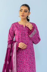 3-PC Unstitched Printed Lawn By Orient | OTL-24-026