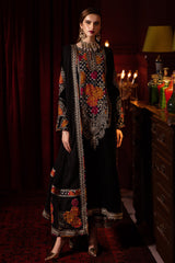 CVT4-04 | 3Pc Unstitched Premium Velvet Suit Signora By Charizma