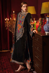 CVT4-04 | 3Pc Unstitched Premium Velvet Suit Signora By Charizma