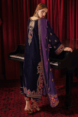 CVT4-08 | 3Pc Unstitched Premium Velvet Suit Signora By Charizma