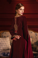 CVT4-06 | 3Pc Unstitched Premium Velvet Suit Signora By Charizma