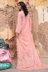 ED4-07 | 3Pc Unstitched Suit Embroidered Lawn Collection Eid Edit By Charizma
