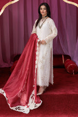 ED4-11 | 3Pc Unstitched Suit Embroidered Lawn Collection Eid Edit By Charizma