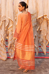 ED4-10 | 3Pc Unstitched Suit Embroidered Lawn Collection Eid Edit By Charizma