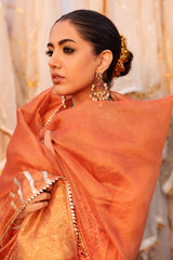 ED4-10 | 3Pc Unstitched Suit Embroidered Lawn Collection Eid Edit By Charizma