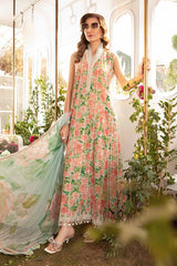 MPT-2106-A | 3PC Unstitched M.Prints Summer Collection By Maria B