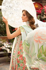 MPT-2106-A | 3PC Unstitched M.Prints Summer Collection By Maria B