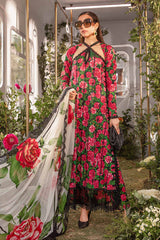 MPT-2106-B | 3PC Unstitched M.Prints Summer Collection By Maria B