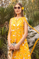 MPT-2112-B | 3PC Unstitched M.Prints Summer Collection By Maria B