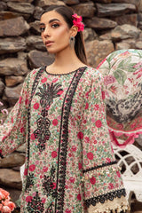 MPT-2113-A | 3PC Unstitched M.Prints Summer Collection By Maria B