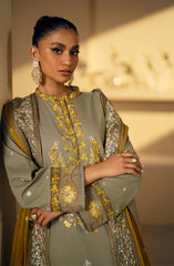 MS24-631 | Rada | 3PC Unstitched Suit Luxury Lawn Eid ul Azha By Maryum & Maria