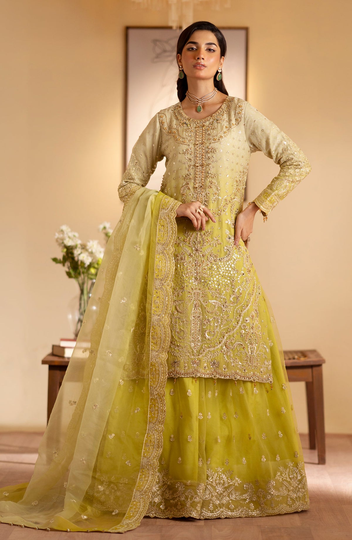 Sabian | 3Pc Unstitched Suit Luxury Formals 24 Romansiyyah By Emaan Adeel