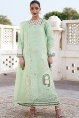 3-PC Unstitched Embroidered Lawn Shangrila By Parishay | SLA-11