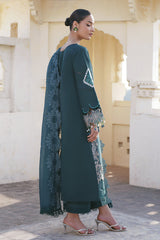 3-PC Unstitched Embroidered Lawn Shangrila By Parishay | SLA-08