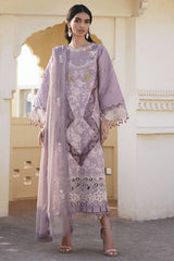 3-PC Unstitched Embroidered Lawn Shangrila By Parishay | SLA-09