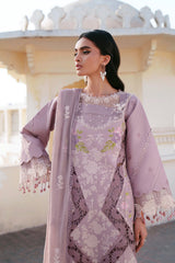 3-PC Unstitched Embroidered Lawn Shangrila By Parishay | SLA-09