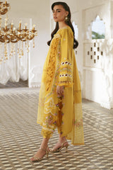 3-PC Unstitched Embroidered Lawn Shangrila By Parishay | SLA-05