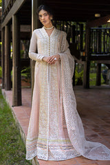 Anika | 3Pc Unstitched Suit Festive Luxury Collection Roohi By Mushq