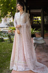 Anika | 3Pc Unstitched Suit Festive Luxury Collection Roohi By Mushq
