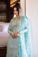 REVE | 3PC UNSTITCHED LUXURY LAWN ORIENT EXPRESS BY MUSHQ