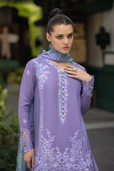 ADELINE | 3PC UNSTITCHED LUXURY LAWN ORIENT EXPRESS BY MUSHQ