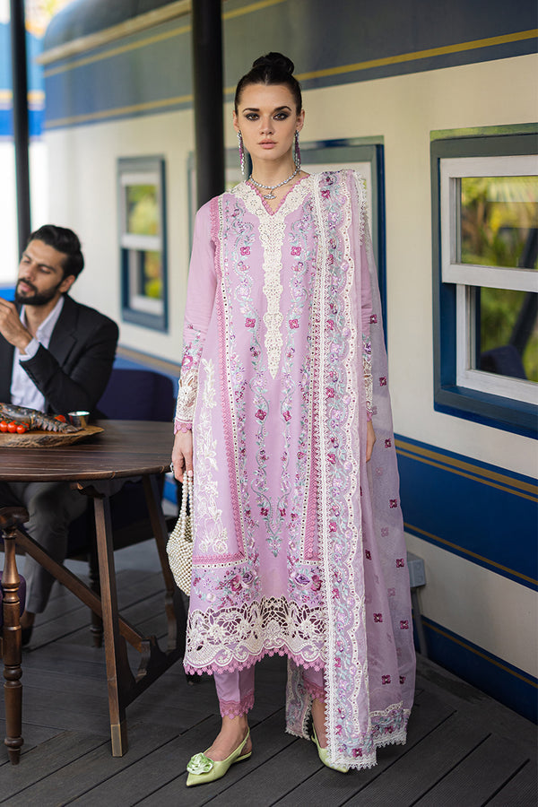 RAFFINE | 3PC UNSTITCHED LUXURY LAWN ORIENT EXPRESS BY MUSHQ